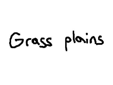 Grass plains