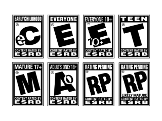 ESRB ratings vector