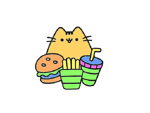 Pusheen Colouring Contest (Open) remix