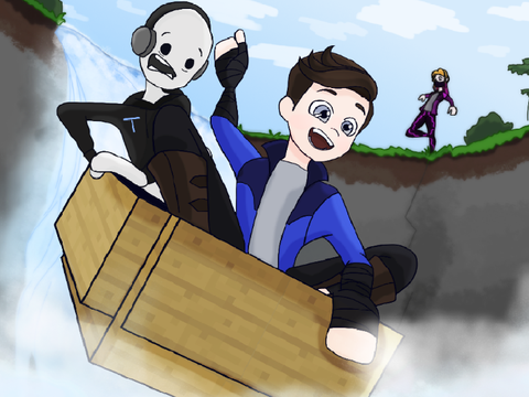 Falling off a cliff happily