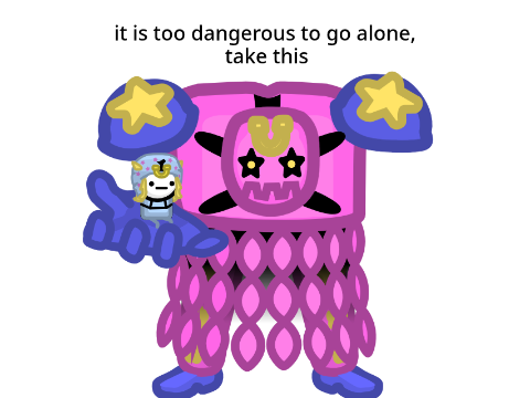 JJBA - Tusk (funny clothing lol)