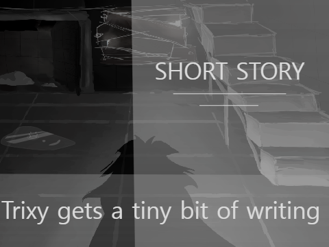 A scribbled short story with rain in it
