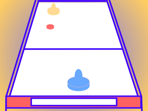 3Dえあほっけい/3D Air hockey 