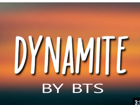 Dynamite By BTS