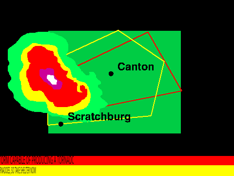 Tornado Warning Alert