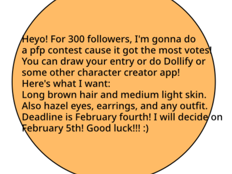 Pfp contest for 300!