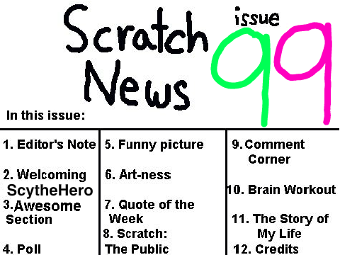Scratch News Issue 99