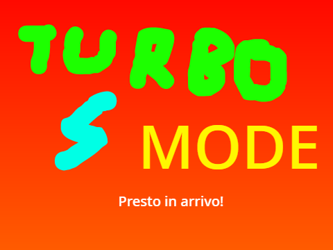 Teaser di Turbo Mode: Una nuova serie!