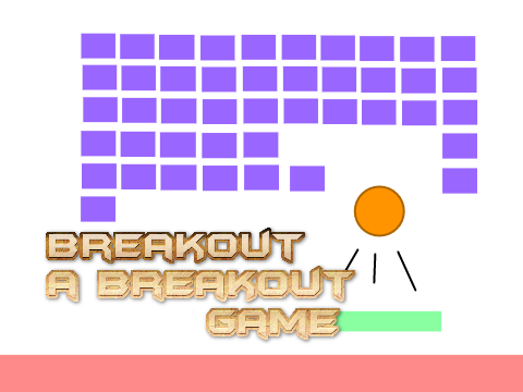 Breakout - a breakout game || Entry for @khmphil25