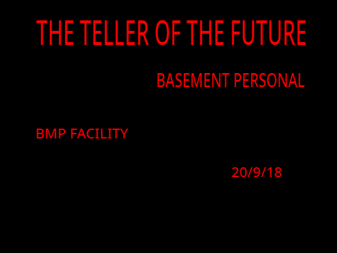 THE TELLER OF THE FUTURE