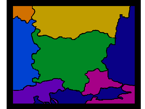 Map of Bulgaria for AFoB
