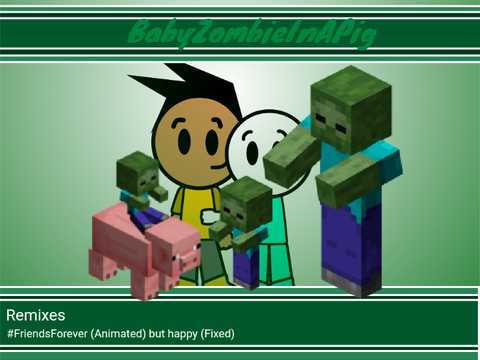 #FriendsForever (Animated) but happy (Fixed)