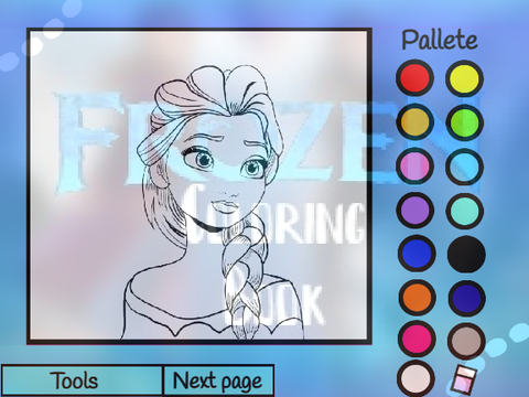 frozen Coloring book