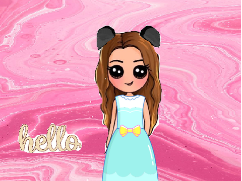 Fancy doll dress up! 