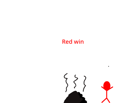 red vs black red win mode