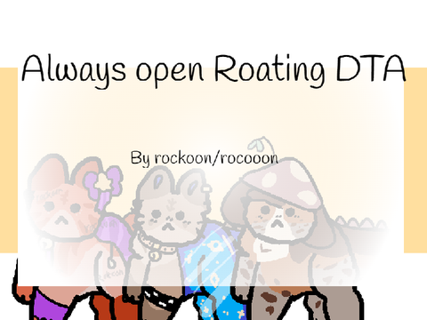.+ Rotaitng DTA Closed! +.