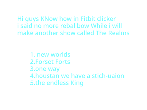 new show