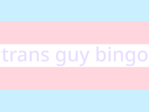 trans masc bingo remix