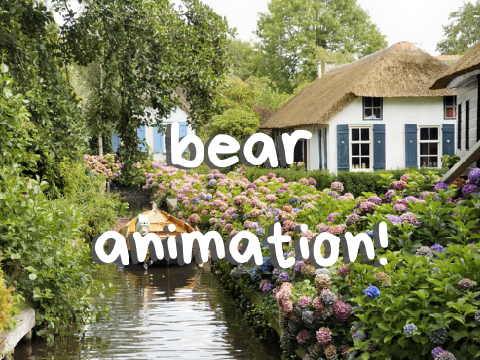 animating a bear 