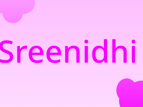 Sreenidhi 