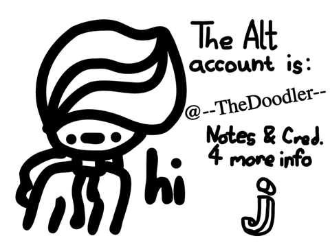 I Have An Alt Account Now