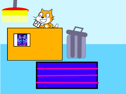 das Fernsehen von scratch