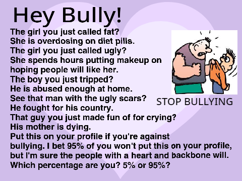Stop Bullying please remix and pass on this message it could change someone's life for the be… remix