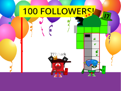 Add You To 777shark’s 100 Followers Party!