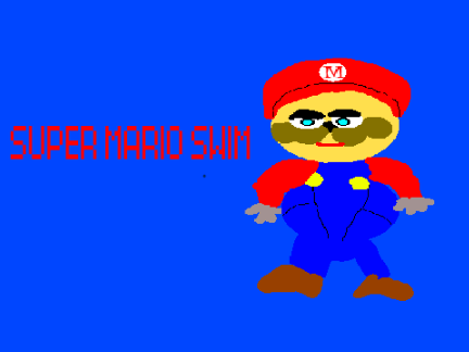 Super mario swim