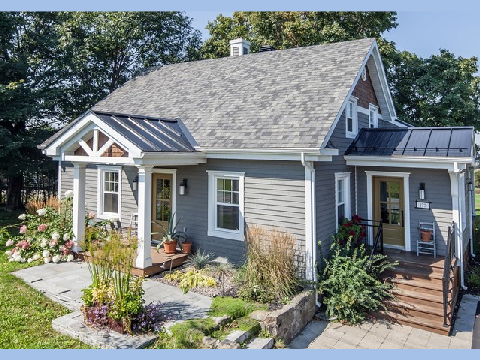 Outside house
