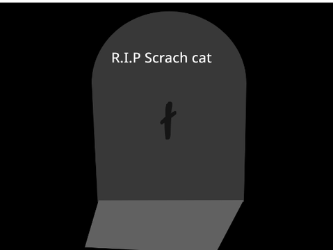 Scratch cat playing a platformer