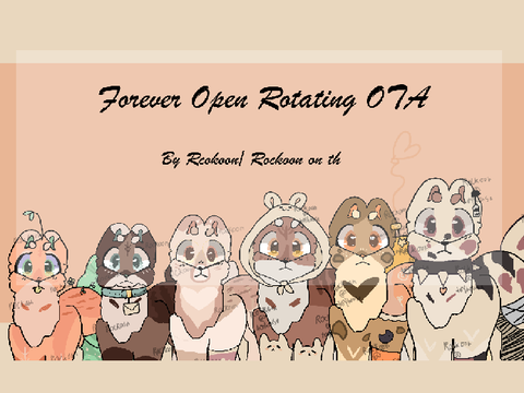 .+ Roating OTA HQ always open +. CLOSED
