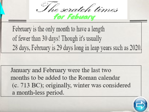 The Scratch Time News! for February