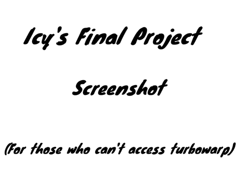 Icy's Final Project