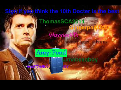 Sign if the 10th Docter is the best!!!! remix remix remix remix remix