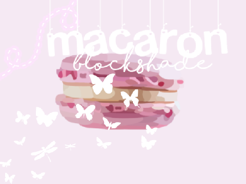 ♡┇macaron blockshade