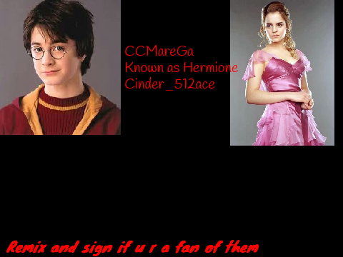 Remix and Sign if you love Harry Potter, Hermione Granger remix