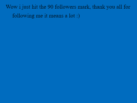 90 followers contest