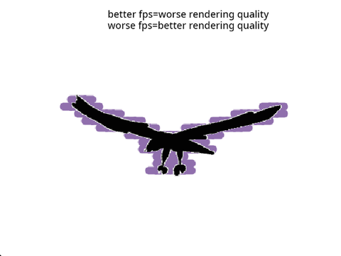 pen bird animation