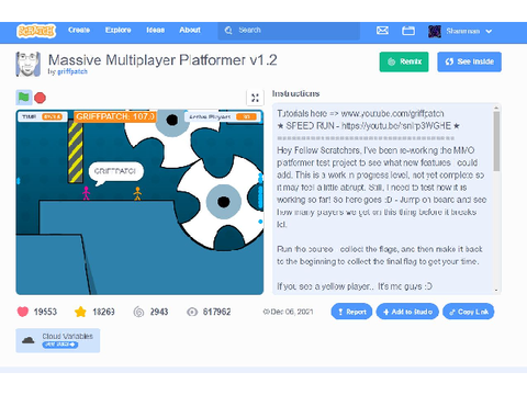 OMG! I PLAYED GRIFFPATCH'S GAME WITH GRIFFPATCH HIMSELF!