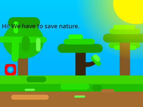 Crewmate saves greenery !!!