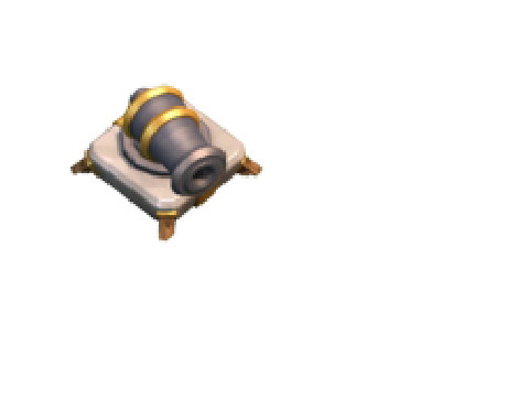 what cannons say when your off coc and you dont have an active sheild