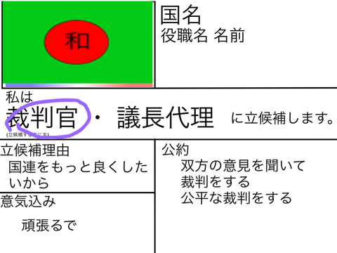 和平立候補
