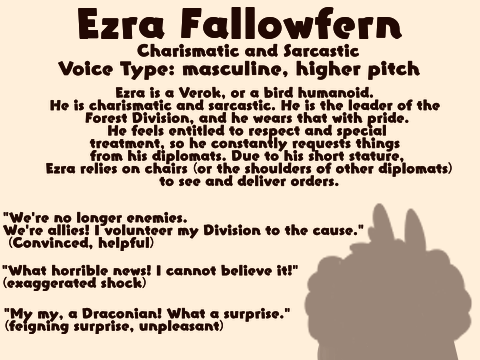 Ezra Fallowfern Audition