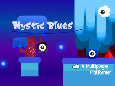 ☁ Mystic Blues - A Multiplayer Scrolling Platformer ☁