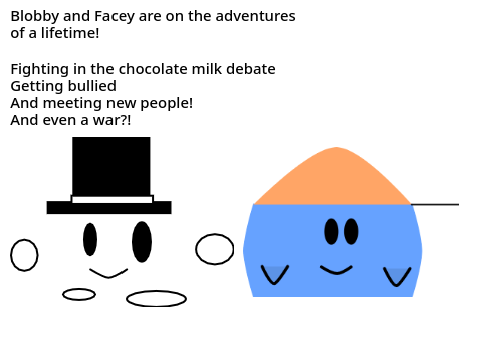 The Blobby universe expands!
