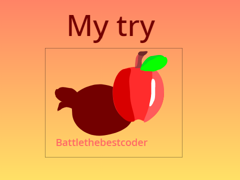 My apple