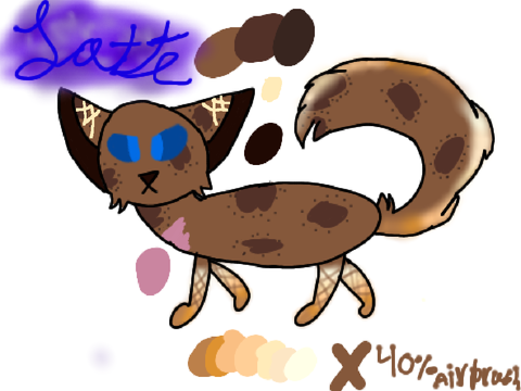 (For @MistyMaple) Latte redesign
