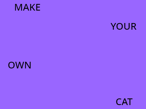 create your own scratch cat