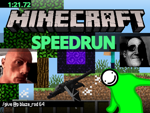 Minecraft Speedrun: The Game